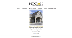 Desktop Screenshot of hogan-financial.com