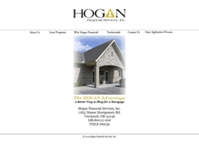 Tablet Screenshot of hogan-financial.com